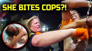 Drunk Woman Faces Serious Charges After Racist Outburst and Biting Officer