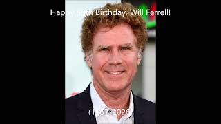 Happy 59th Birthday, Will Ferrell! (1967-2026)