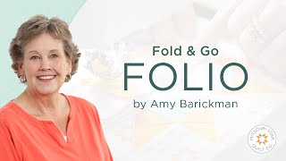 REPLAY: Make a Fold & Go Folio with Jenny Doan of Missouri Star! (Video Tutorial)