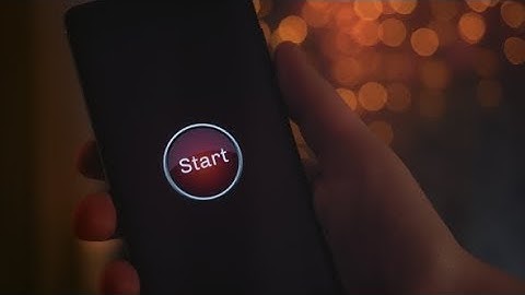 Pressing Start Button on the Smartphone | Stock Footage - Videohive