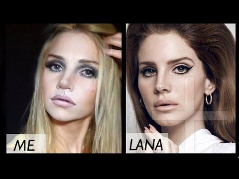 Lana Del Rey Makeup Transformation - Youtube