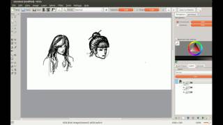 Sketching Hair - E014