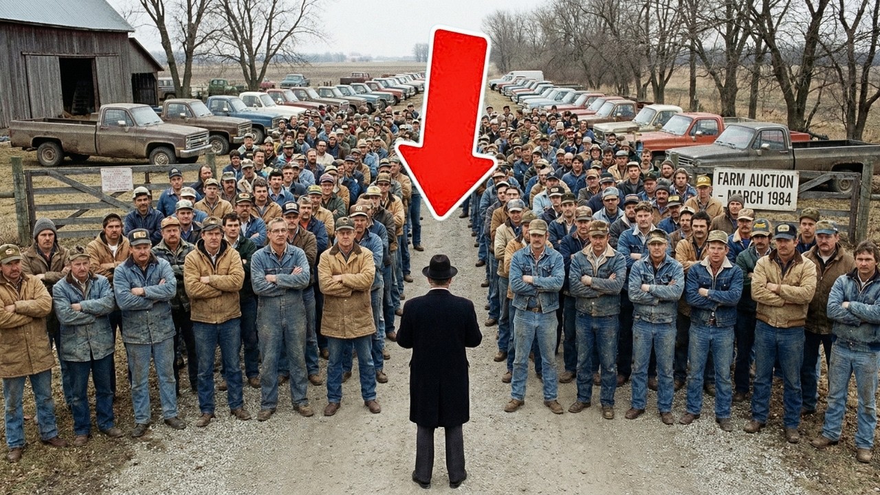 The Bank Expected an Easy Auction in 1984... Then 300 Farmers Showed Up With Crossed Arms