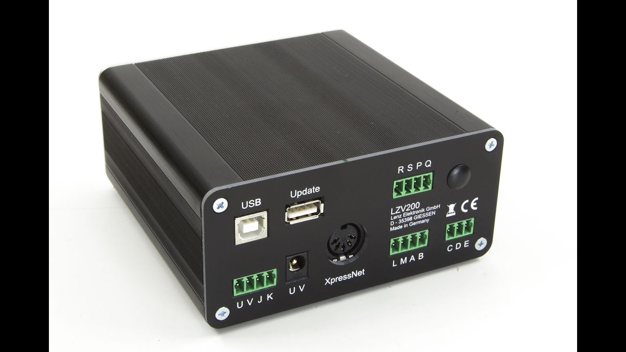 Lenz 20200 LZV200 connecting to a PC - YouTube