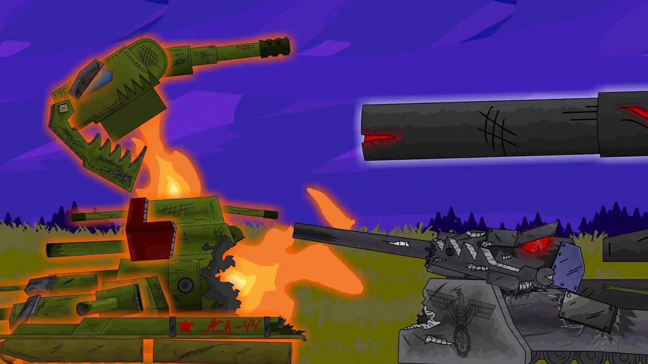 Дора VS КВ-44. Первый и последний бой ? - Мультики про танки