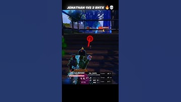 JONATHAN GAMING 1VS 3 RNTX 🔥💀 #shorts #bgmishorts #pubg #jonathangaming #bgmi