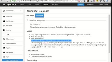 Zopim Integration for Adobe Business Catalyst