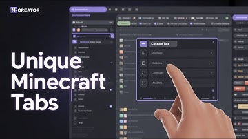 How To Create Custom Tabs In MCreator