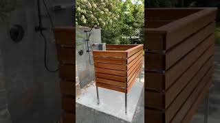 Outdoor Shower Fun Would You Shower In There?