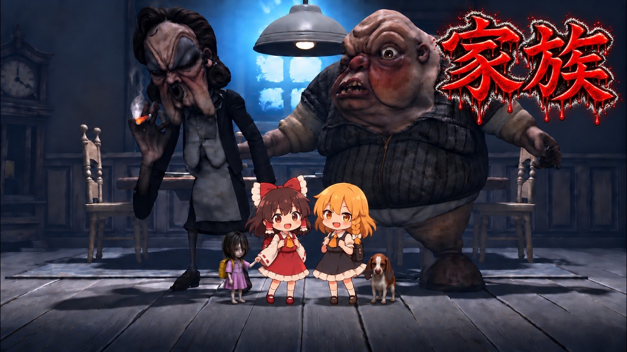 【ホラーゲーム】両親が過保護すぎるので、実家から脱獄します【TStep Lightly】【ゆっくり実況】