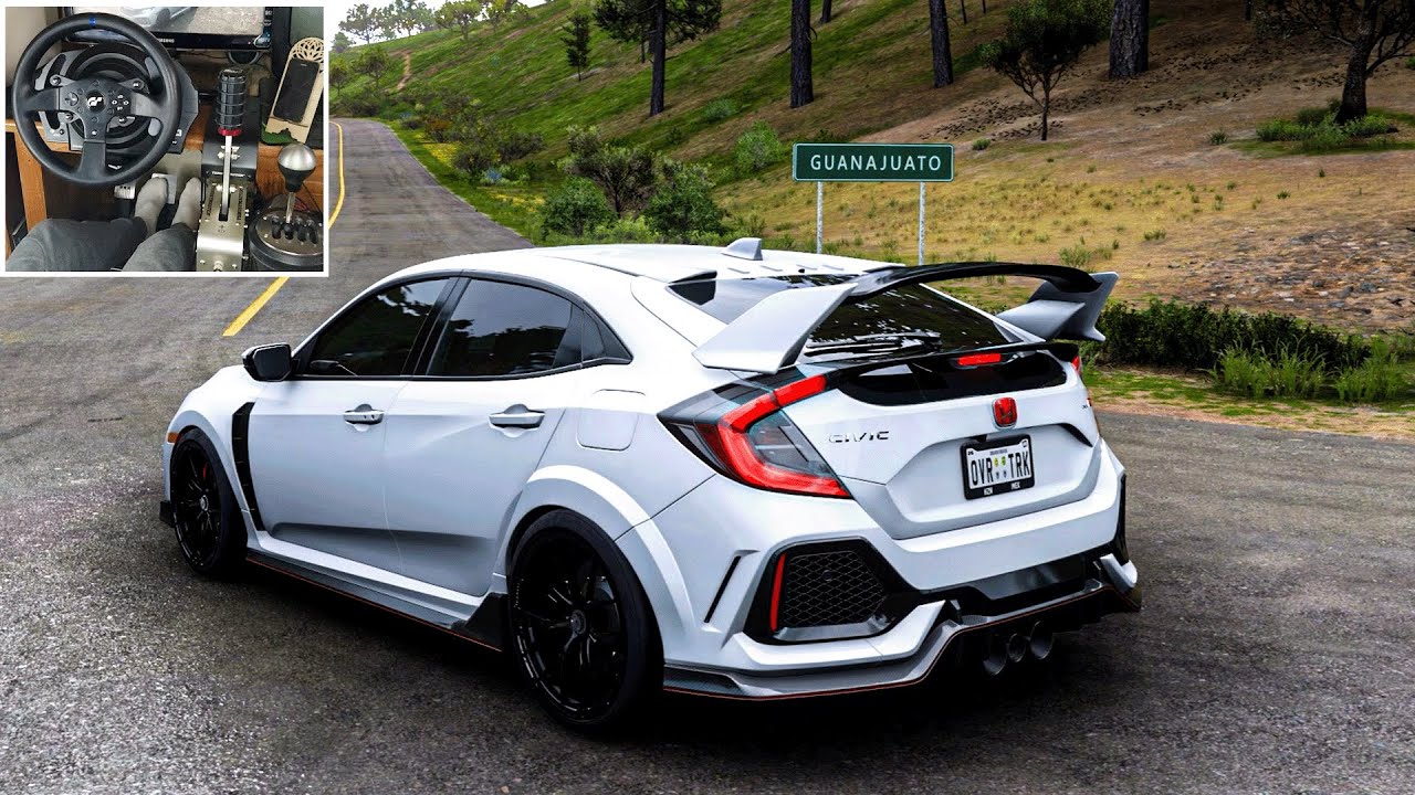 Honda Civic Type R (Race Gameplay) - Forza Horizon 5 | Thrustmaster T300RS
