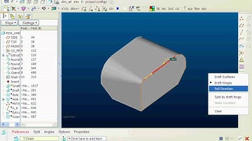 ProE WF4 creating draft