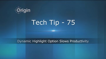 TT75 Dynamic Highlight Slows Productivity