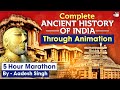 Complete ancient india history in 5 hours through animation  upsc ias