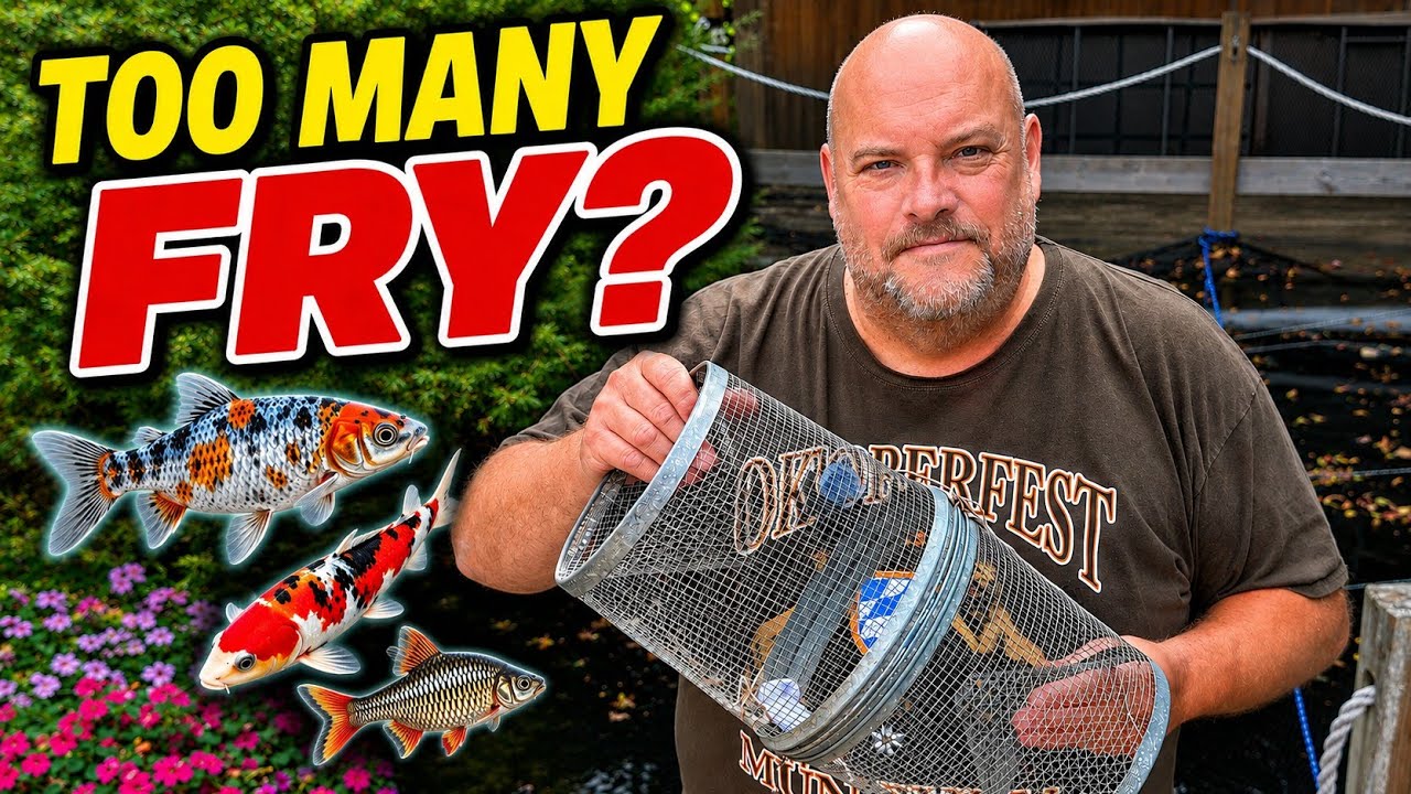 Too Many Goldfish in Your Pond? Here’s an Easy Way to Catch Them!