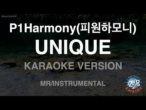 P1Harmony - <strong>UNIQUE</strong> (Instrumental) (Karaoke Version)