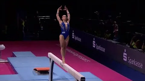 Pauline Schaefer GER - Balance Beam 2022 European Championships TF