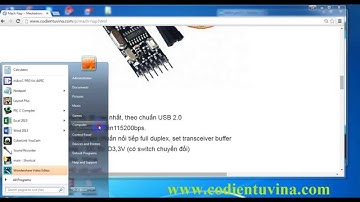 Hướng dẫn nạp chương trình cho Arduino Pro Mini bằng mạch nạp CH340 - www.codientuvina.com