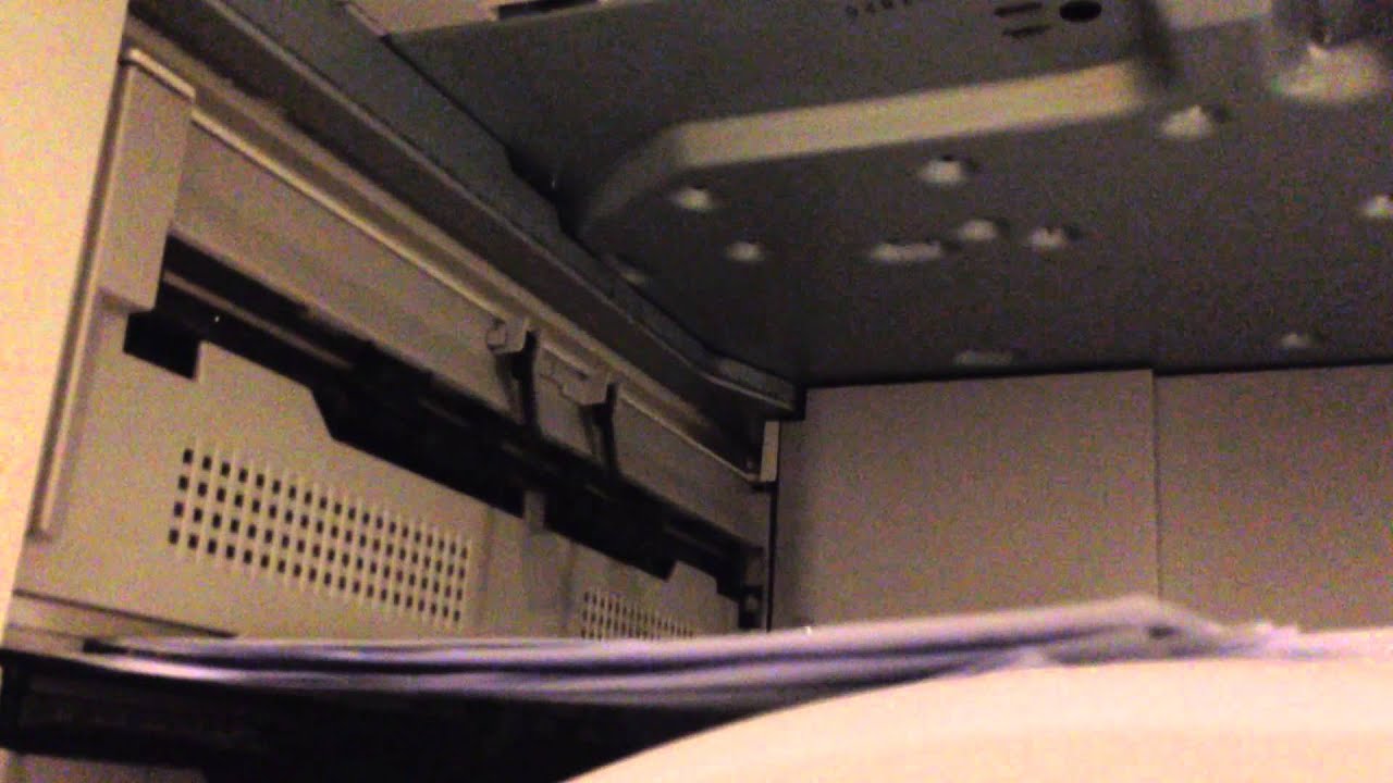 Xerox WorkCentre 7435 simplex speed - YouTube