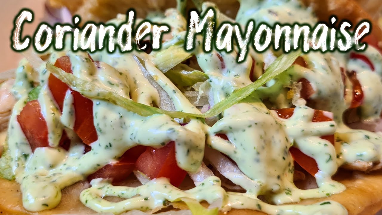 Coriander Mayonnaise Recipe with Tabasco Sauce YouTube