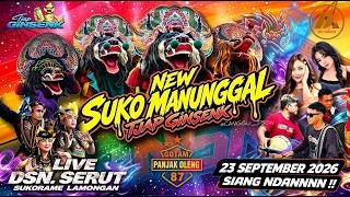 Live Jaranan NEW SUKO MANUNGGAL Live Serut Sukorame Lamongan MD AUDIO