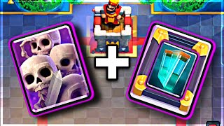 Can skeleton army   mirror   clone three crown? | Clash Royale