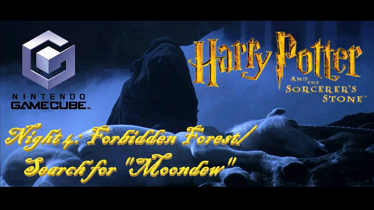 Harry Potter and the Sorcerer's Stone (GC/PS2/Xbox): Night 4: Forbidden Forest/ Search for "Moondew"