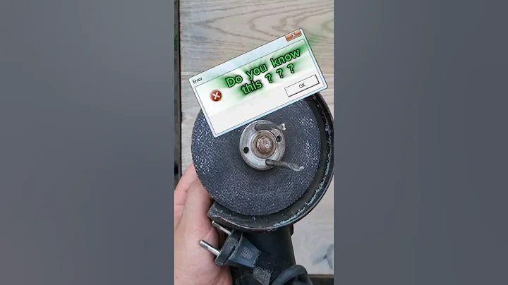 How to unscrew angle grinder disc nut #tools #ideas #tips #diy #lifehack #shorts