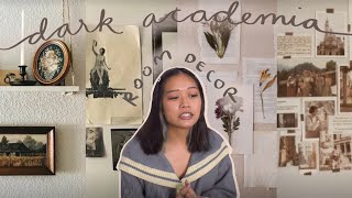 Dark Academia Room Decor Ideas - YouTube