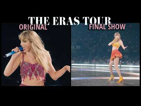The Eras Tour: Original vs Final Show | Shake It Off