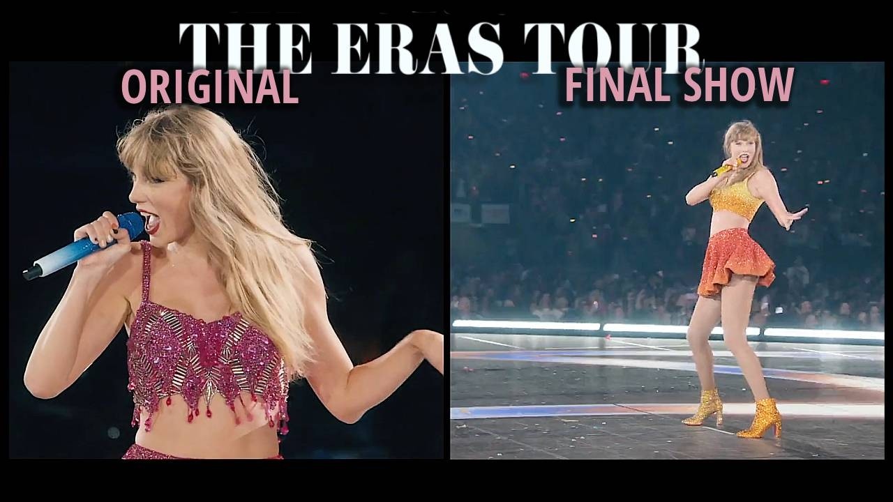 The Eras Tour: Original vs Final Show | Shake It Off - YouTube