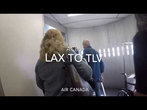 Air Canada Flight AC85 TLV To YYZ