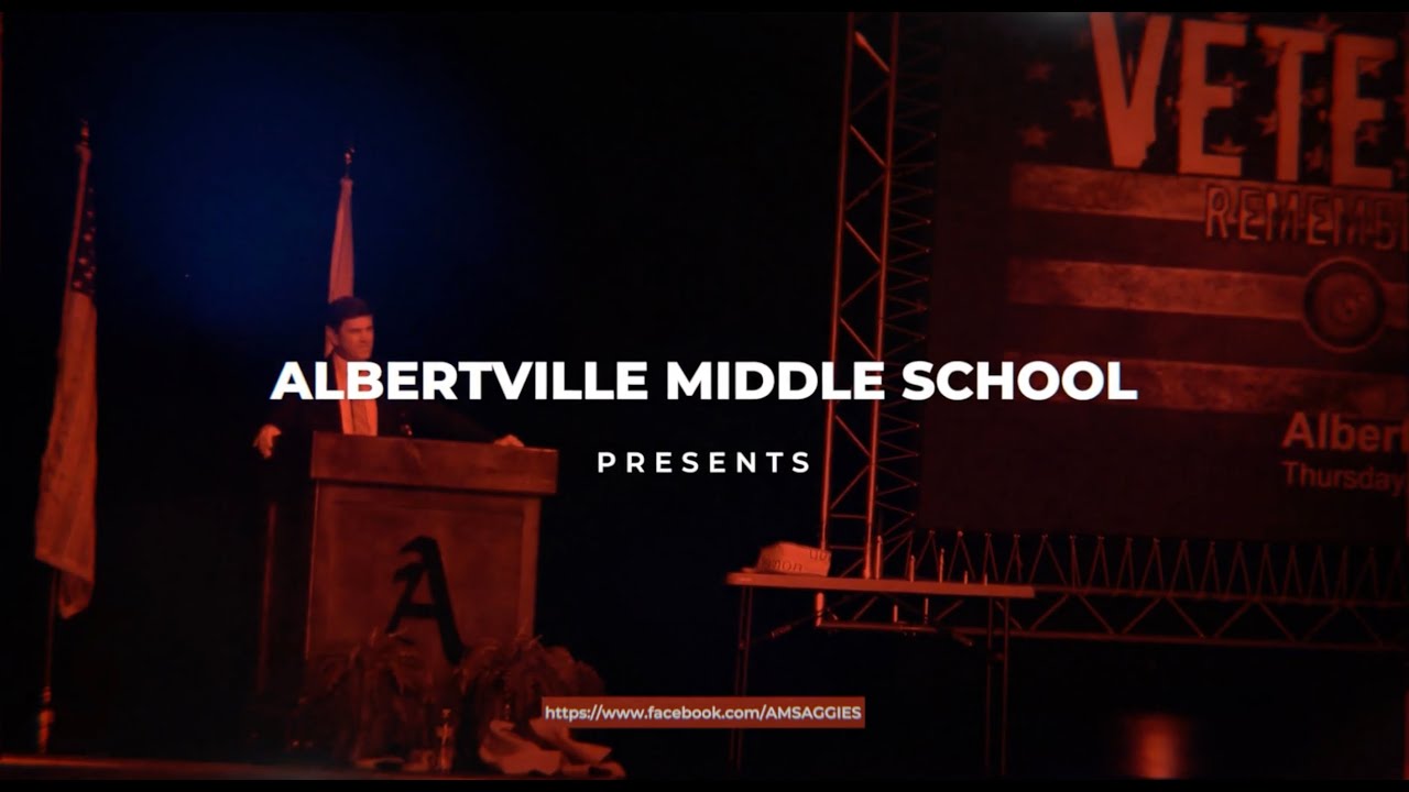Albertville Middle School's 2024 Veterans Day Program YouTube