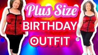 Ruth Styles Plus Size Fashion Outfit Of The Day - My Birthday