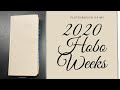 Final 2020 Hobonichi Weeks Flip Through