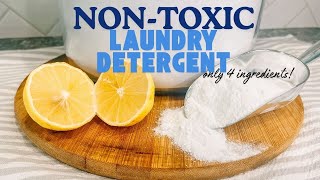 NON TOXIC LAUNDRY SOAP || NATURAL LAUNDRY SOAP || EASY RECIPE