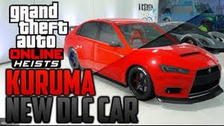 GTA 5 - NEW Heist DLC: Armored Karin Kuruma customization (Mitsubishi Evo X) [GTA V Online Heists]