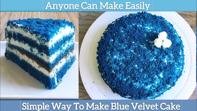 Moist Blue Velvet Cake Big Batch Baking - Youtube