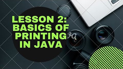 Coding Santa Java Tutorial, Lesson 2: Basic Of Printing In Java