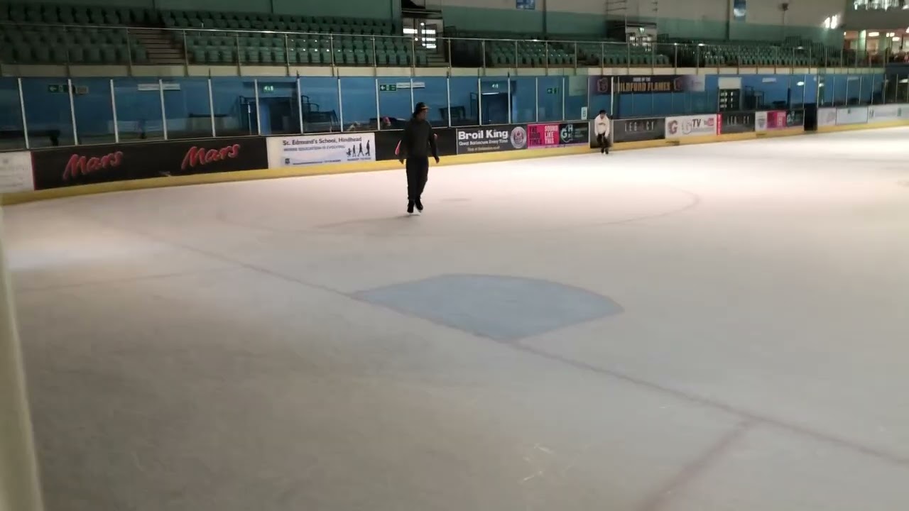 Skating in a public session