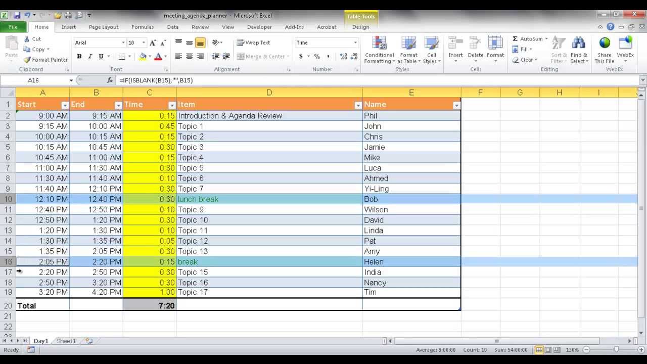 Conference Planning Timeline Template from i.ytimg.com