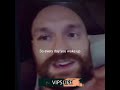 Inspirational words from Tyson Fury⚡️