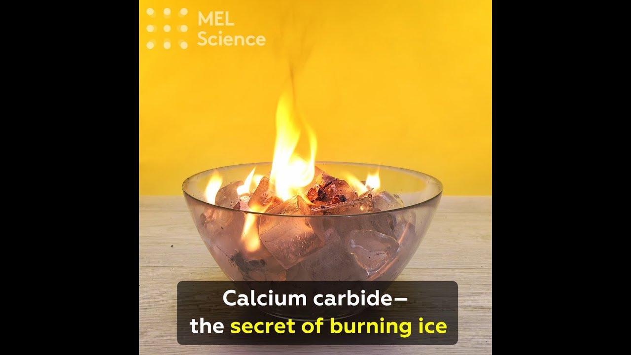 Calcium carbide the secret of burning ice YouTube