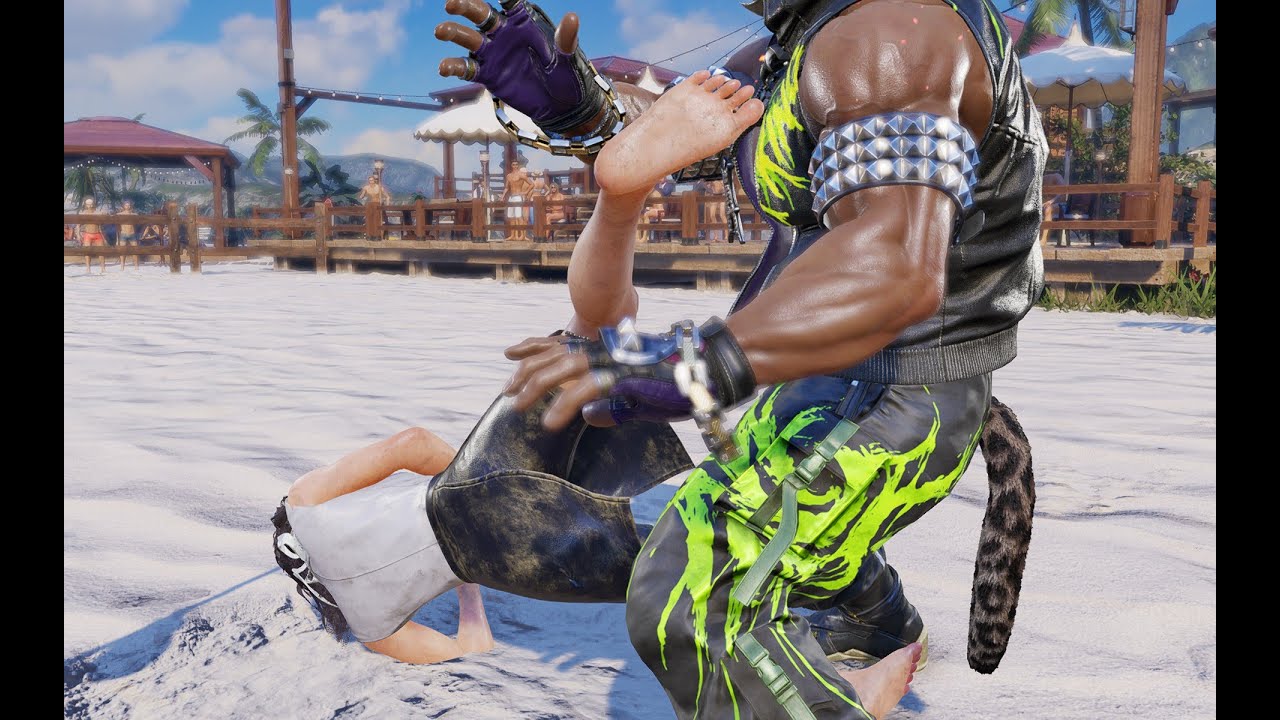 Tekken 8 - Jun Feet Ryona Ankle Lock 03