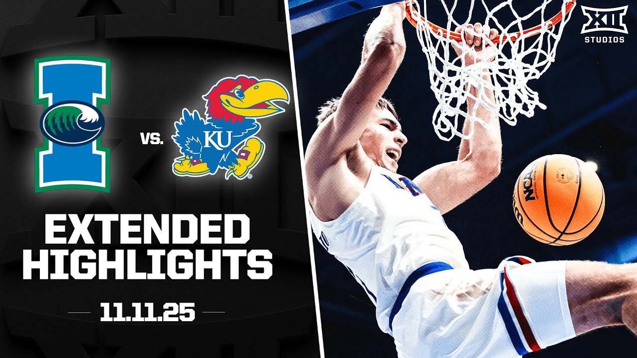 Texas A&M-Corpus Christi vs. #25 Kansas Extended Highlights | 2025-26 Big 12 Men's Basketball