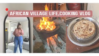 African village life ,Cooking village food Vlog.:Spend few days with me in the village