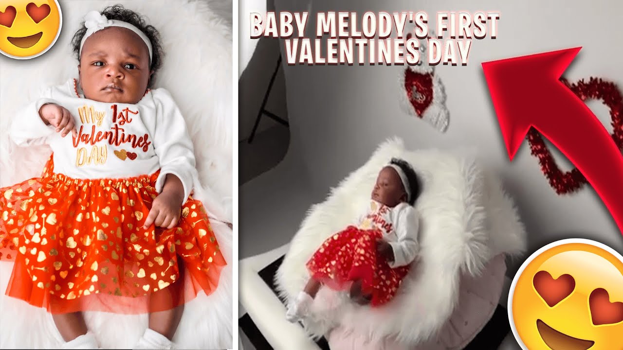 BABY MELODY'S FIRST PHOTOSHOOT | VALENTINES DAY | NICKY AND DEAN - YouTube