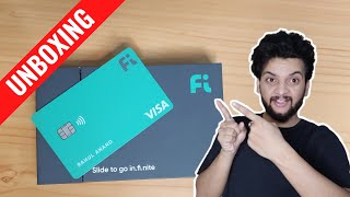 Fi Money Debit Card Unboxing | Zero Annual Charges Credit Card | Issued by Federal Bank
