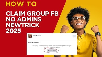 Detailed Instructions: Become Admin of Facebook Group Without Administrator