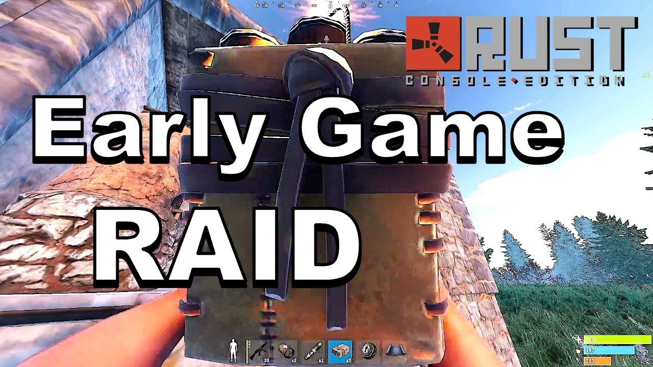 I Finished His Raid (Solo) Rust Console Edition - YouTube